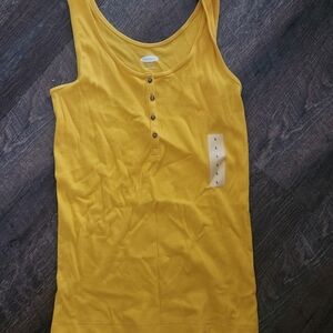 Old Navy Mustard Tank Top